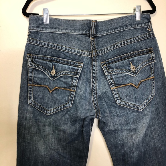 Guess men’s rancho Jeans bootcut w33 L32 - Picture 5 of 7